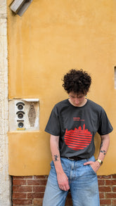 Art T-Shirt "Venice" Smoke